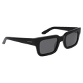 Side view of the Dragon Ezra Sunglasses in Black colourway, unisex's model