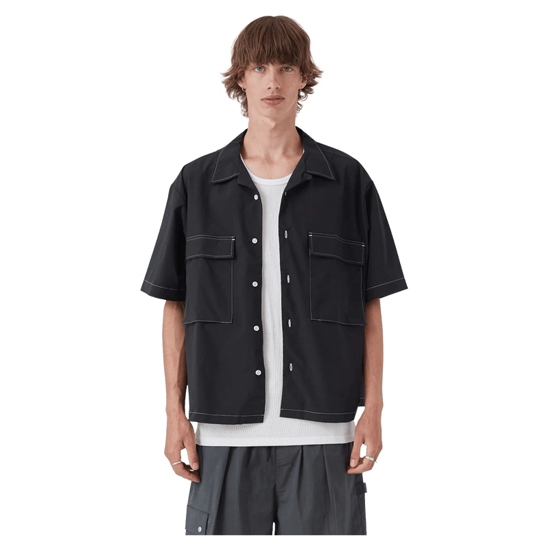 Barney Cools Japan Shirt in Black.
