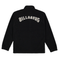 Back view of the Billabong Boundary Mockneck Jumper in Black