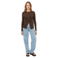 Button Up Long Sleeve Tee - Womens