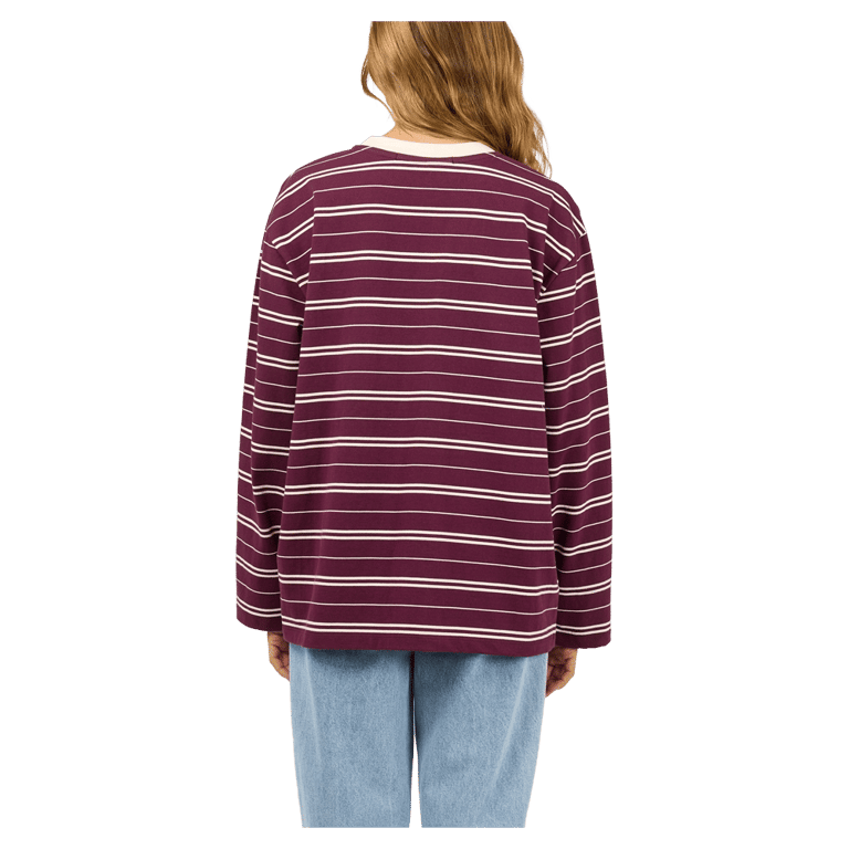 Stripe Long Sleeve Tee - Womens