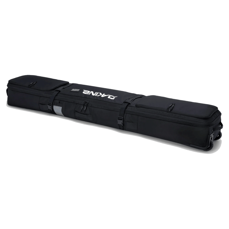 Alternative view of the Dakine Boundary Ski Roller Bag in Black colourway, unisex's model