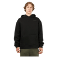 Front view of the St Goliath Sensor Hoodie in Black colourway, men's model