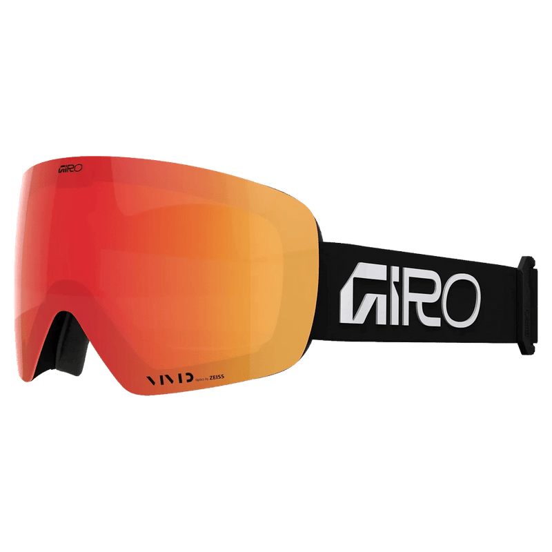 Main view of the Giro Contour Asian Fit Goggles in Black White, Ember and Infrared lens, unisex model