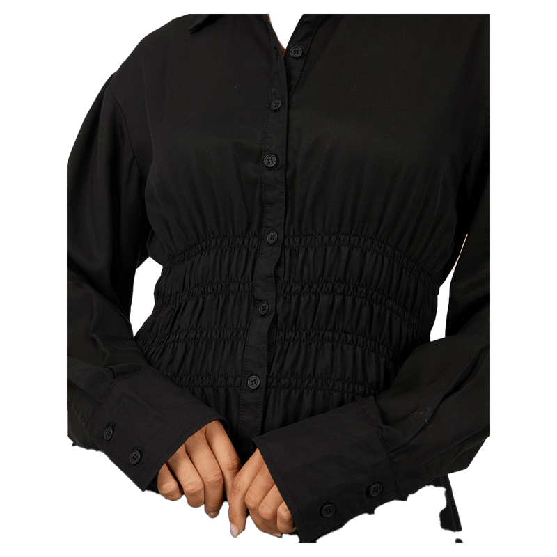 Ruched Shirt - Womens