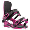 Hot Pink Union Ultra Snowboard Bindings - Womens Strap View