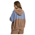 Back view of women wearing the Billabong Set The Tone Jacket - Womens in Multi colour