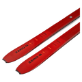 Blizzard Zero G 96 Ski featuring a red topsheet with orange branding