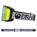 Side view of the Dragon NFX Mag OTG Low Bridge Goggle, Classic Grey