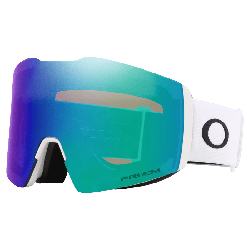 Main view of the Oakley Fall Line XL Goggles in Matte White, Prizm Argon lens, unisex model