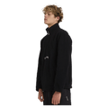 Side view of man wearing the Billabong Boundary Mockneck Jumper in Black