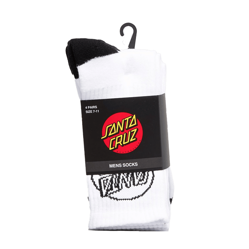 Opus Dot Crew Socks 4 Pack