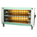 Under view of Mountain Flow Infrared Waxer showing the infrared panels