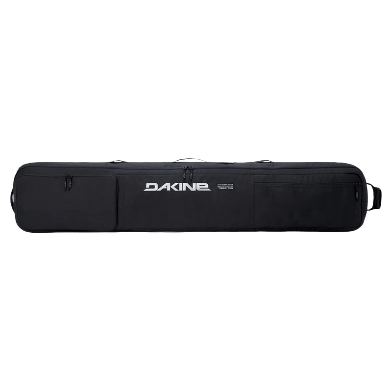 Main view of the Dakine Row Roller SB Bag in Black colourway, unisex's model