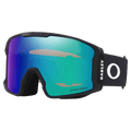 Main view of the Oakley Line Miner XM Goggles in Matte Black, Prizm Argon lens, unisex model
