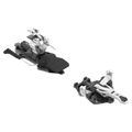 Front view of White ATK Raider 11 Evo Ski Touring Bindings