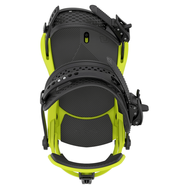 Lime Union Force Snowboard Binding birdseye view