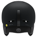Back view of the Smith Rodeo Jr. MIPS Helmet in Matte Black colourway, kids's model