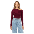 Ashton Knit Layered L/S Top - Womens