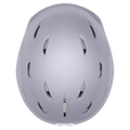 Top view of the Smith Liberty Mips Helmet in Matte Lunar Fog and Blush colourway, unisex's model