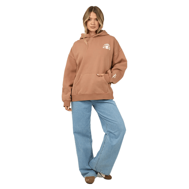 Flower Co Relaxed Hoodie - Womens