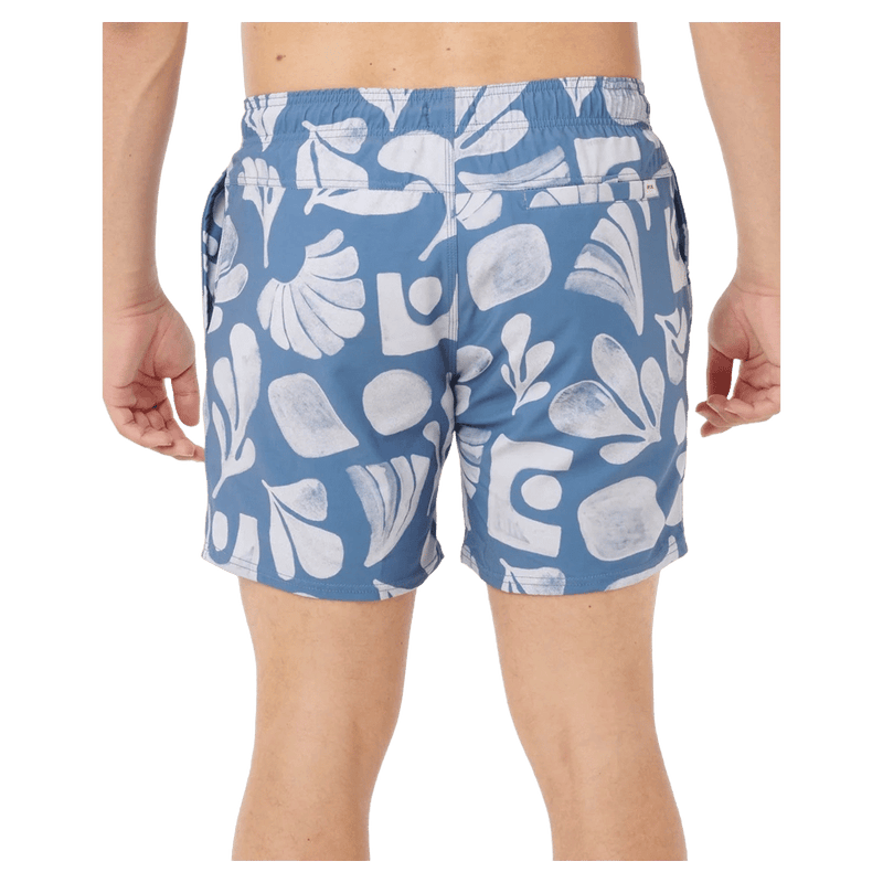 Back view of the Rip Curl Fun Times Shorts in White colourway, men's model
