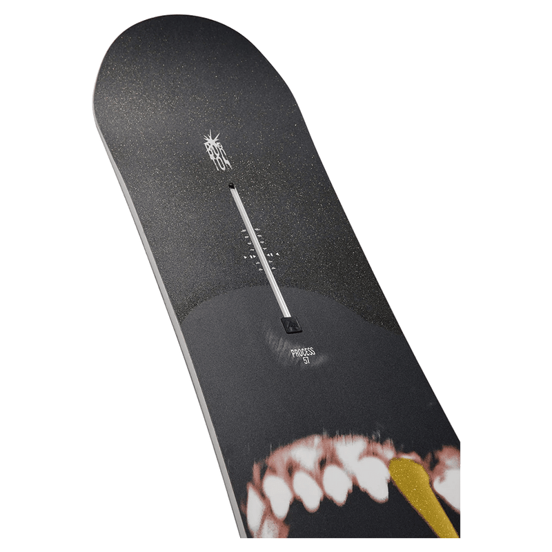 Channels view of the Burton Process Bad Dog Snowboard, 26/27 men's model