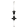 side view of Atomic 2027 Bent Chetler Mini Ski w/ Binding - Kids