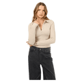 Aria Knit Long Sleeve Top - Womens