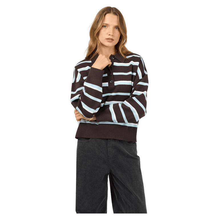 Anita Knit Polo Top - Womens