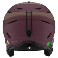 Back view of the Smith Vantage 2 MIPS Helmet in Matte Mystic / Gold Dust colourway, unisex's model