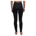 Rear view of a Woman wearing the Lightweight thermal bottoms from Le Bent in Black
