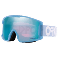 Main view of the Oakley Line Miner XM Goggles in Stonewash, Prizm Sapphire lens, unisex model