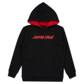 Spray Strip Front Hoodie - Kids