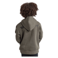 Back view of the St Goliath Freestyle Hoodie in Khaki colourway, kids's model