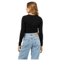 Ashton Knit Vee L/S Top - Womens