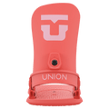 Union Legacy Snowboard Bindings - Womens High Back View Coral