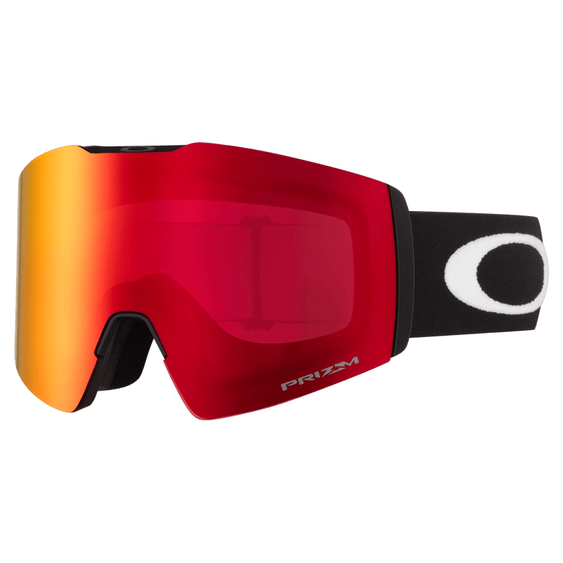 Main view of the Oakley Fall Line XL Goggles in Matte Black, Prizm Torch lens, unisex model
