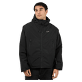 Main view of the St Goliath Canyon Jacket in Black colourway, men's model
