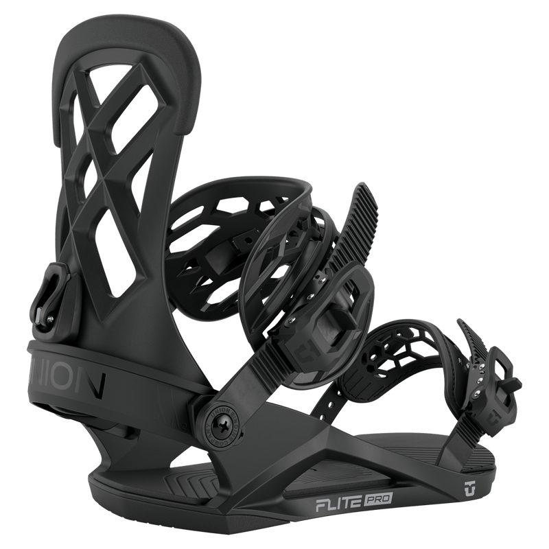 Union Flite Pro Snowboard Bindings Black