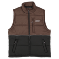 front view of the Billabong Journey Puffer in Black