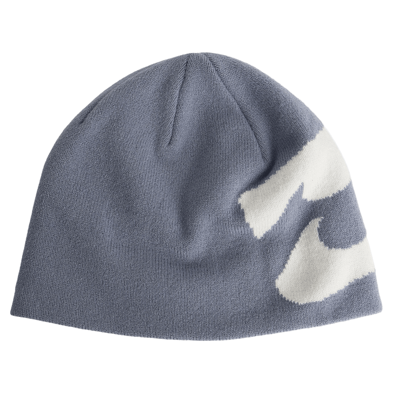 Back view of women wearing the Billabong Cool Times Beanie - Womens in Low Tide