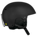 Main view of the Sanbox Icon Snow Mips Helmet in Black colourway, unisex's model