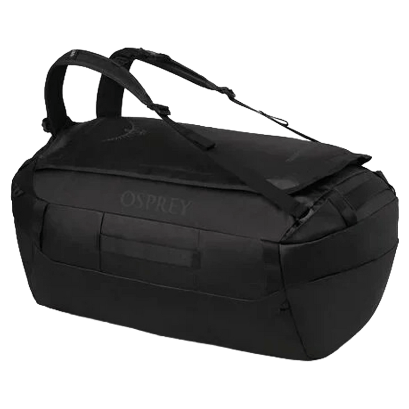 Main view of the OSPREY Transporter Duffel Backpack 65L Black Bags, 26/27 Unisex's model