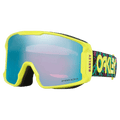 Main view of the Oakley Line Miner XM Goggles in Jaxson Blue, Prizm Sapphire lens, unisex model