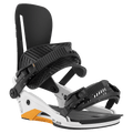 White Orange Union Atlas Snowboard Bindings strap view