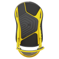 Yellow Union Ultra Snowboard Bindings birdseye view