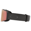 Side view of the Oakley Fall Line XL Goggles in Forged Iron, Prizm Rose Gold lens, unisex model