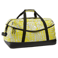 Main view of the Burton Flight Attendant 90L Duffle Bag in Atomic Shatter colourway, unisex's model