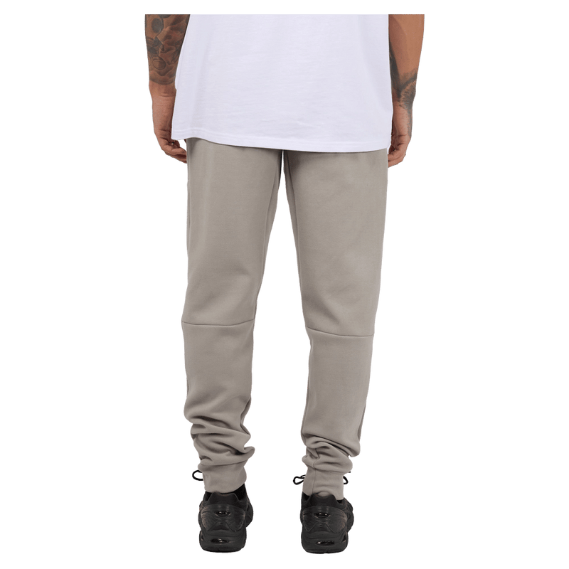 Back view of the St. Goliath Tech Track Pants in Grey colourway, men's model